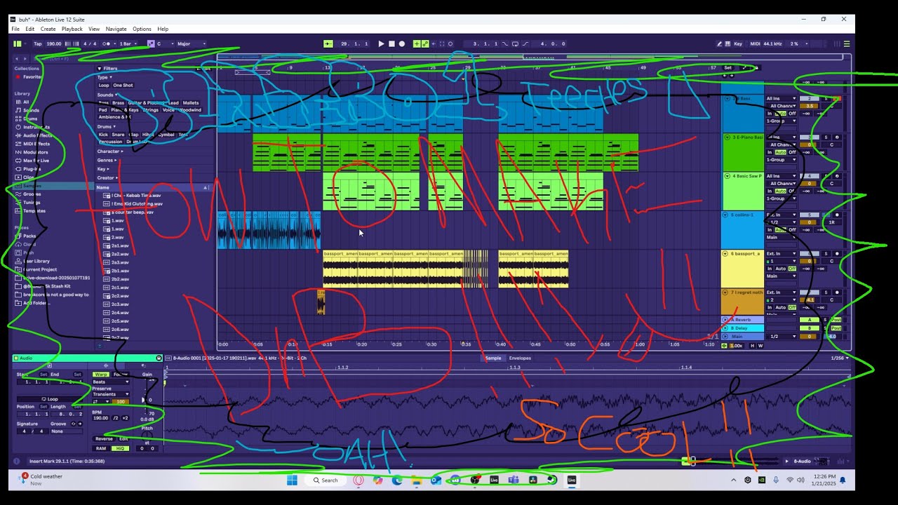 how to make DnB in ableton