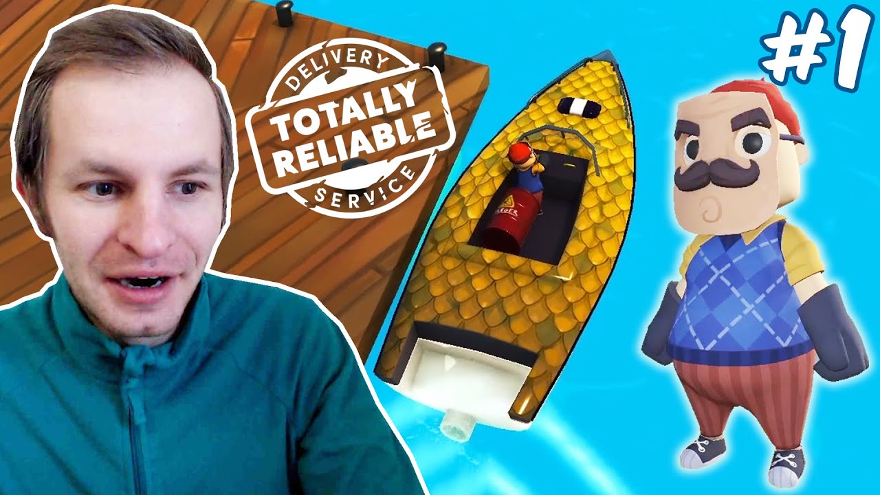 СОСЕД ДОСТАВЩИК ГРУЗА НА КАТЕРЕ | Totally Reliable Delivery Service (TRDS) #1