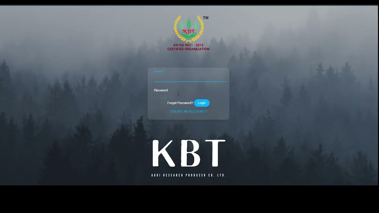 How To Create an Account in KBT Agri Website in Just 40 Second