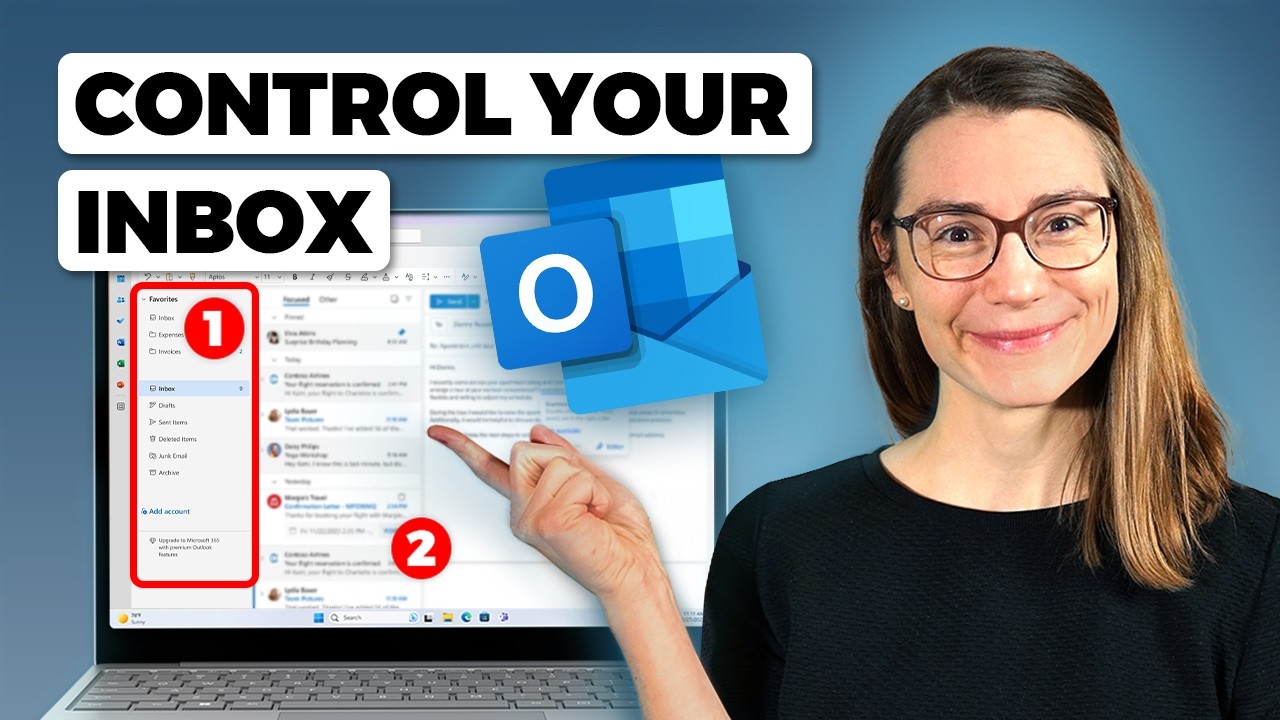 8 SIMPLE Steps to Organize Your Outlook Inbox