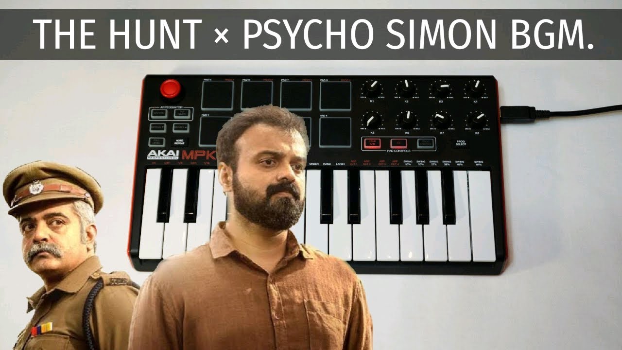Anjaam Pathira Psycho Simon X The Hunt BGM | Simon Majooran | Daniel Victor