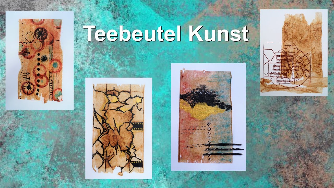Teebeutel Kunst / Tea Bag Art / RuthvonG