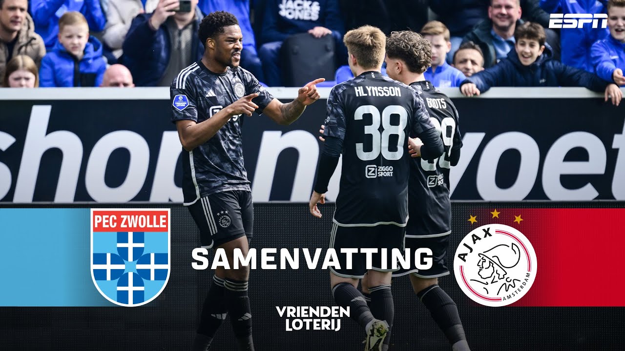 CHUBA AKPOM maakt er TWEE voor GEHAVEND AJAX!🎯  | Samenvatting PEC Zwolle - Ajax