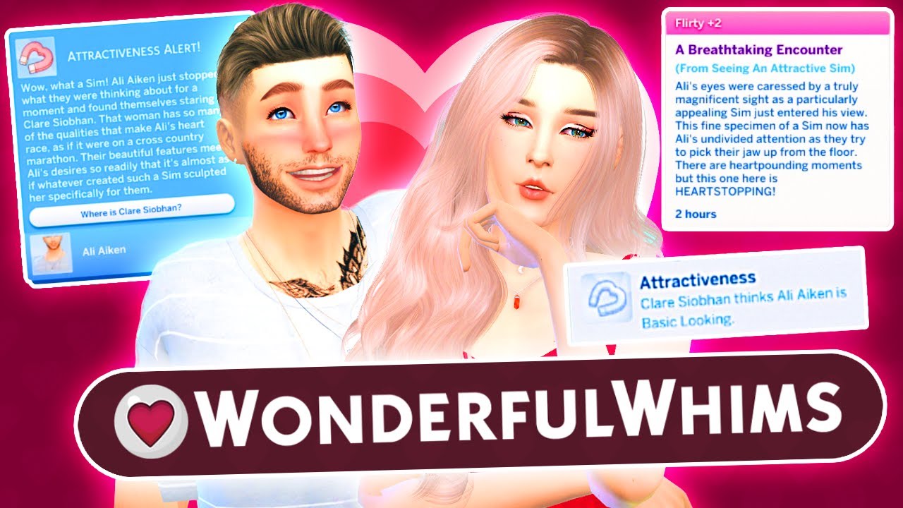 This mod *FINALLY* adds ATTRACTION to The Sims 4!