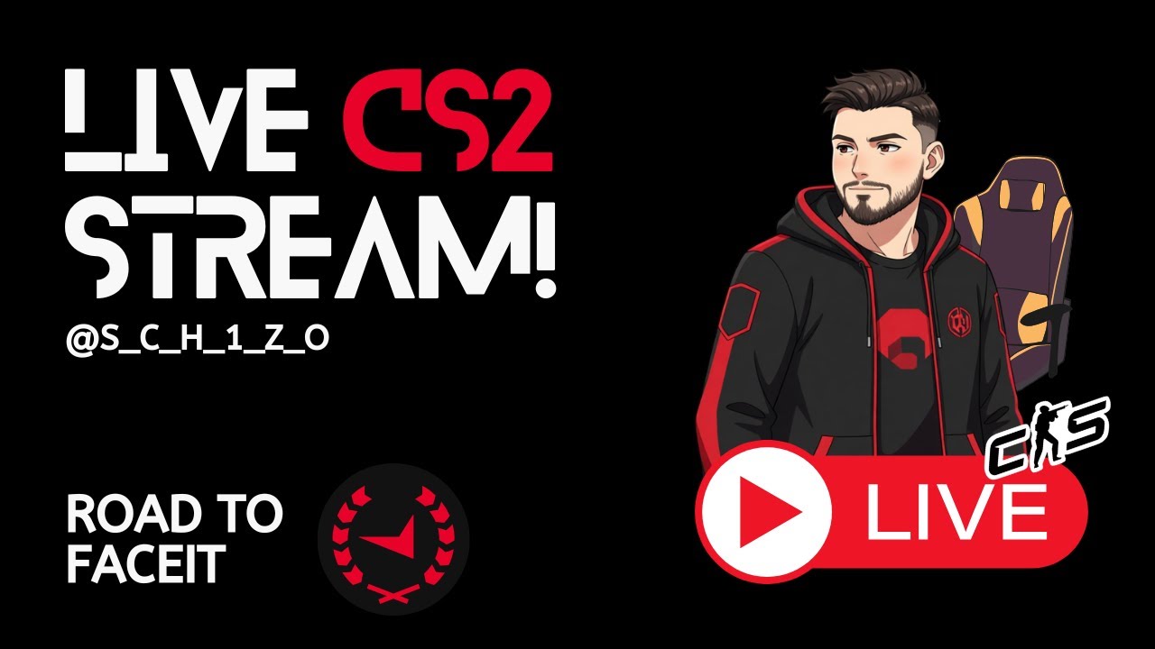 🔴 CS2 LIVE 🎥 – Knife GIVEAWAY! | Road to FACEIT Level 10!🔥
