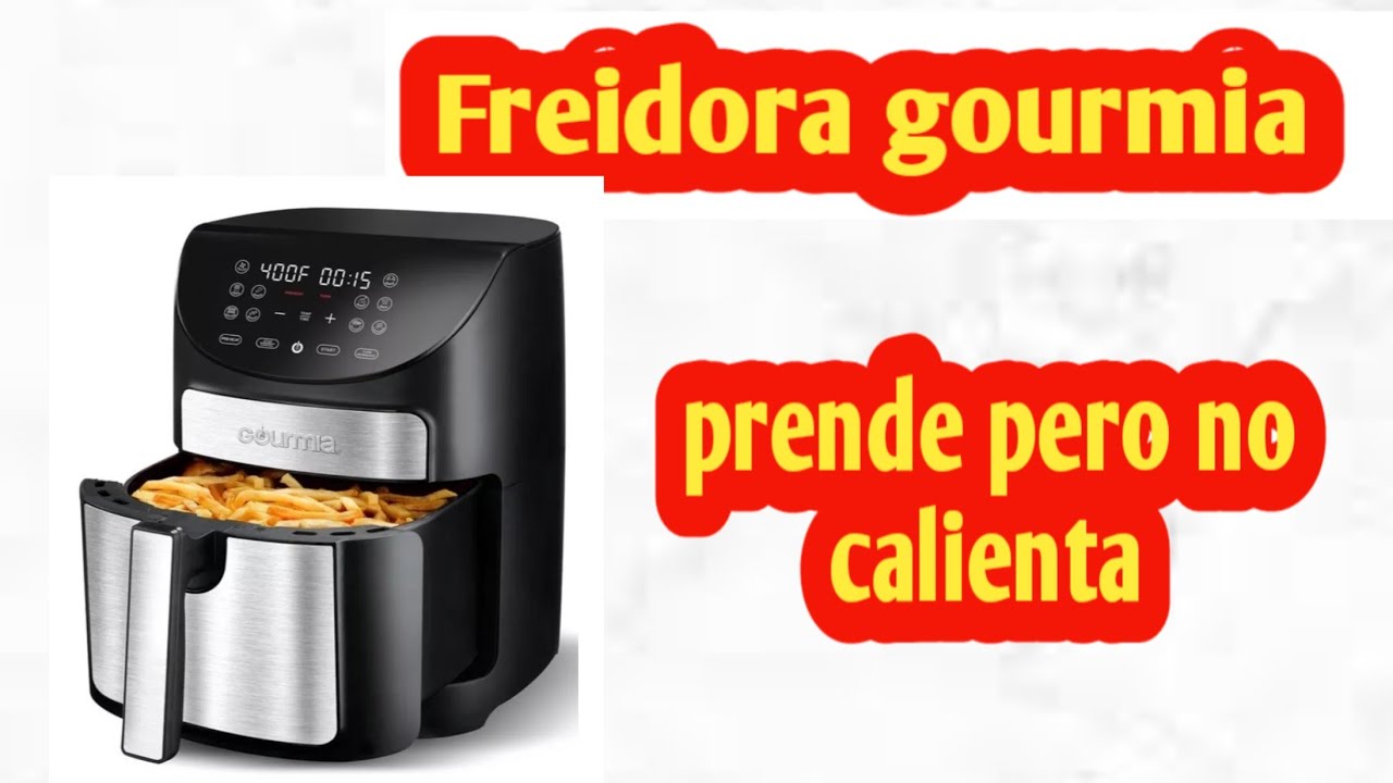 fallo en tarjeta Freidora gourmia prende pero no calaienta