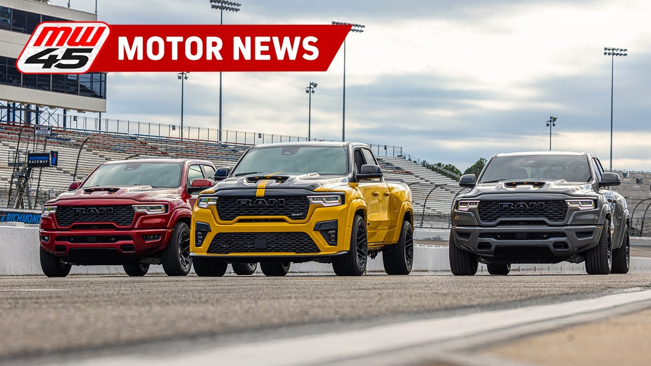 777 HP RAM Rumble Bee SRT Debut, Sport Package for Nissan Frontier, & Volvo EX60  | Motor News