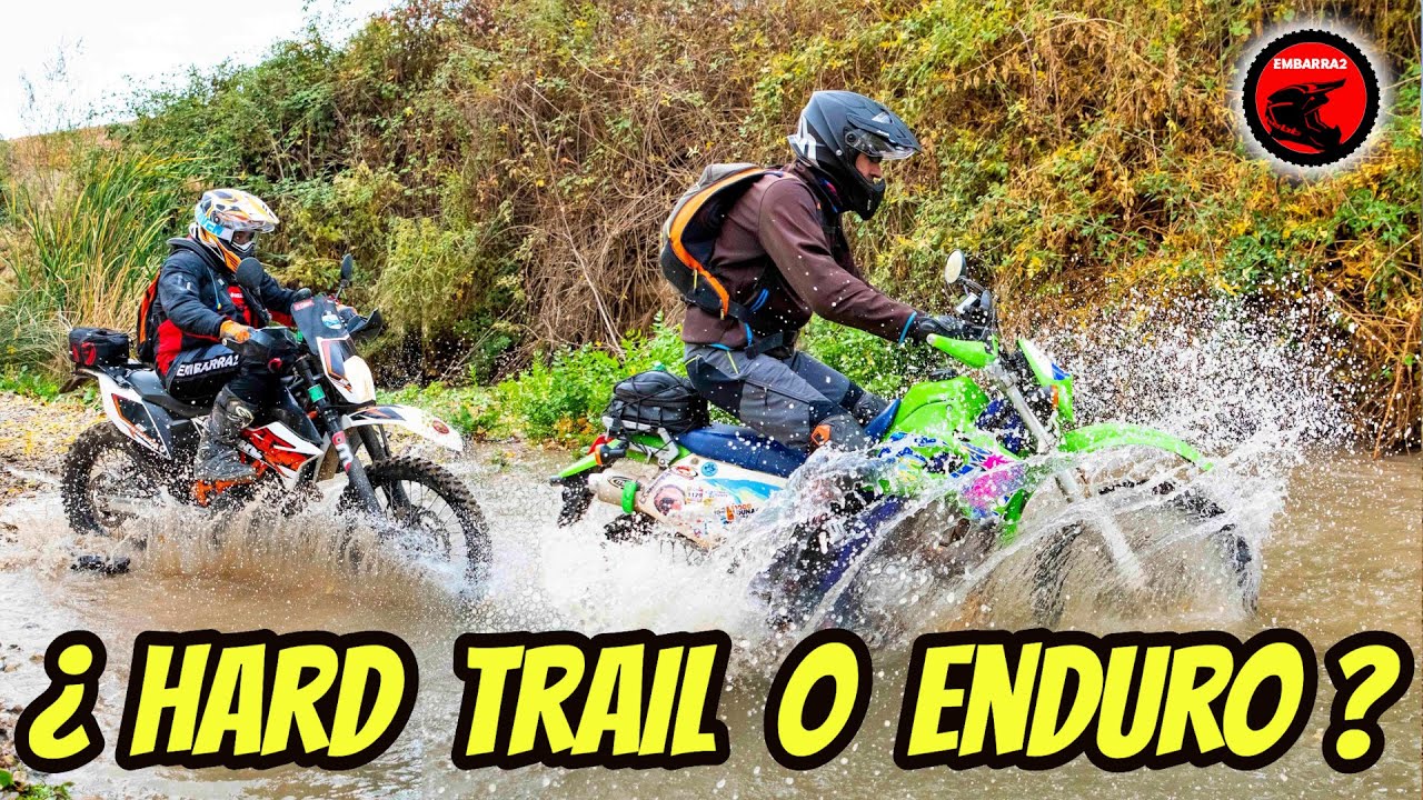 Empezamos TRAIL y acabamos ENDURO. Día de MOTO con muchas cuestas.