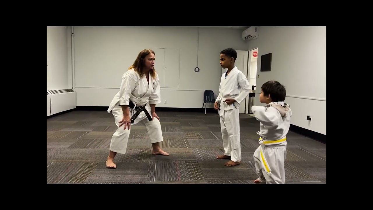 Learning confidence, character, and coordination in New Britain YMCA karate class