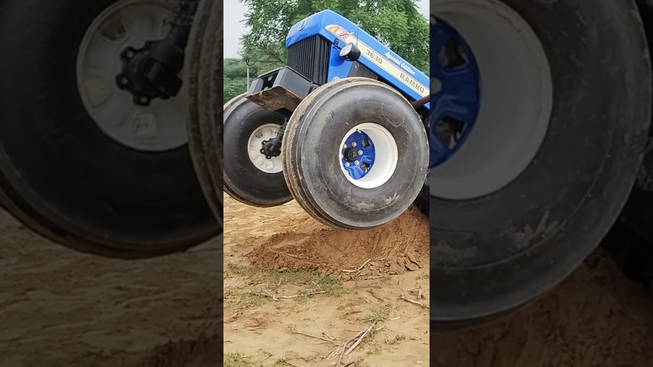 New Holland 3630 Stunt Turbo Sound 👿 Speed Power Modification