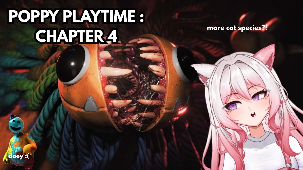 [POPPY PLAYTIME CHAPTER 4] NEED TO FIGHT ANOTHER CAT! (MY/EN)