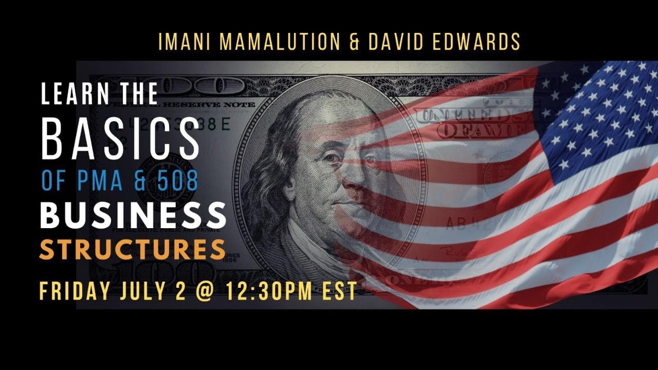 Learn the Basics of PMA and 508 Business Structures