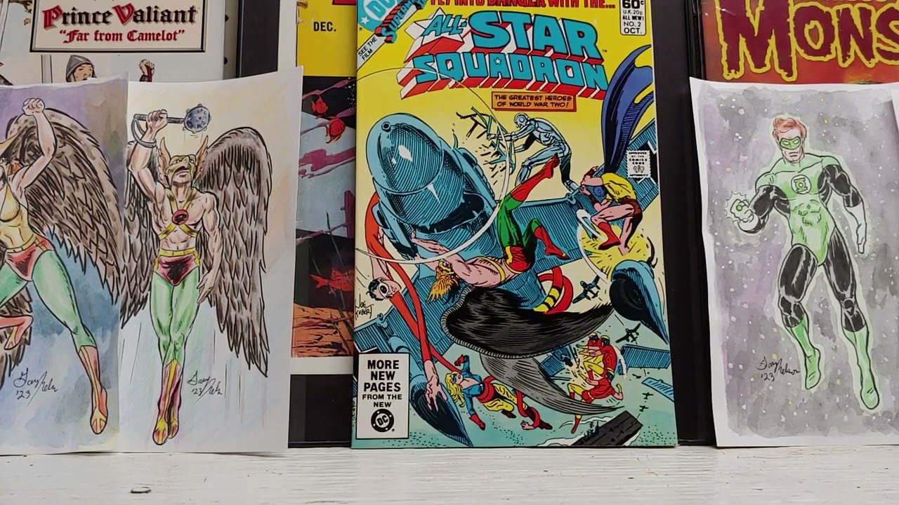 EP 460 All Star Squadron #2 1981 DC Comics by Roy Thomas, Rich Buckler, Joe Kubert.