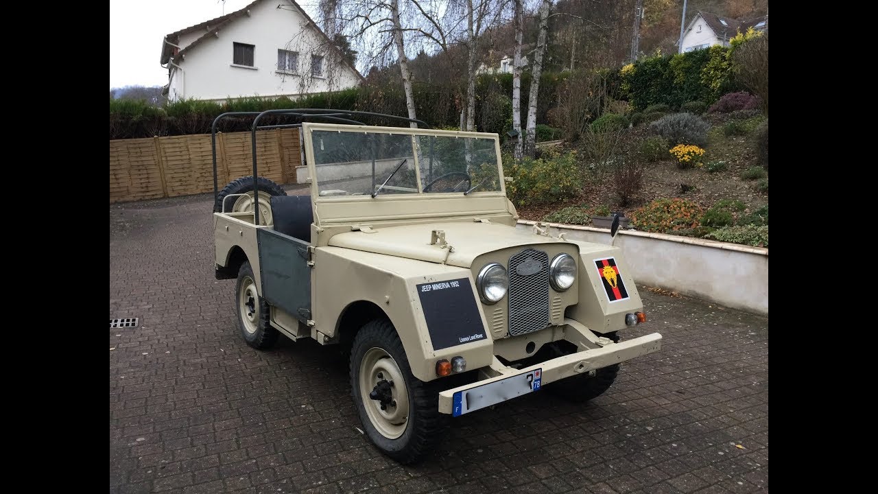 Land Rover Minerva 1952