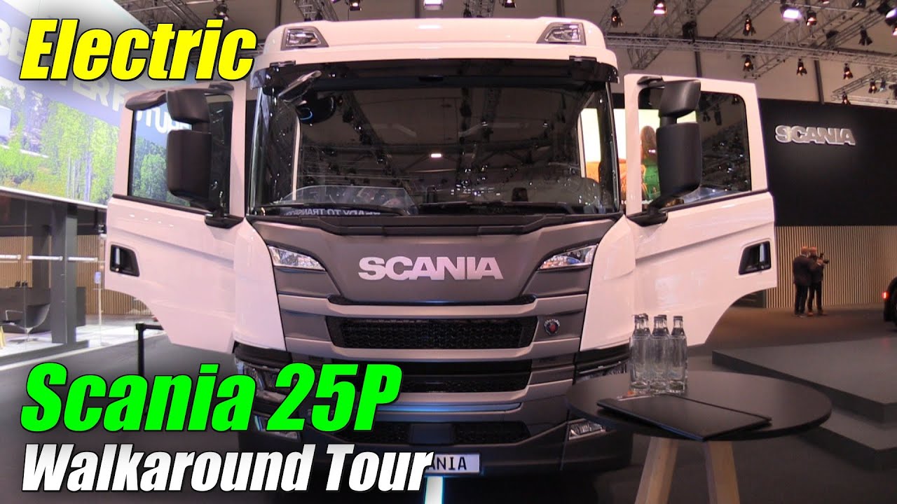 Electric Truck !!! 2023 Scania 25 P