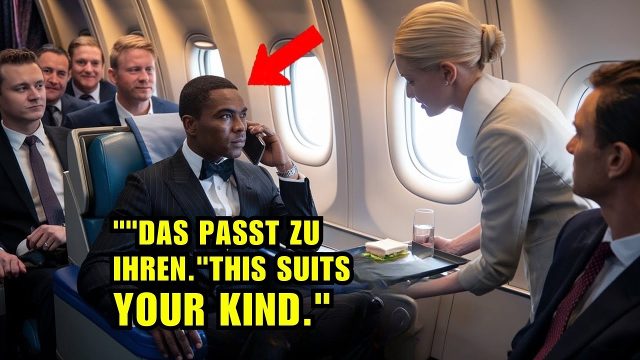 Schwarzer CEO erhält in der ersten Klasse kein Essen nach der Landung entlässt er die gesamte Crew.