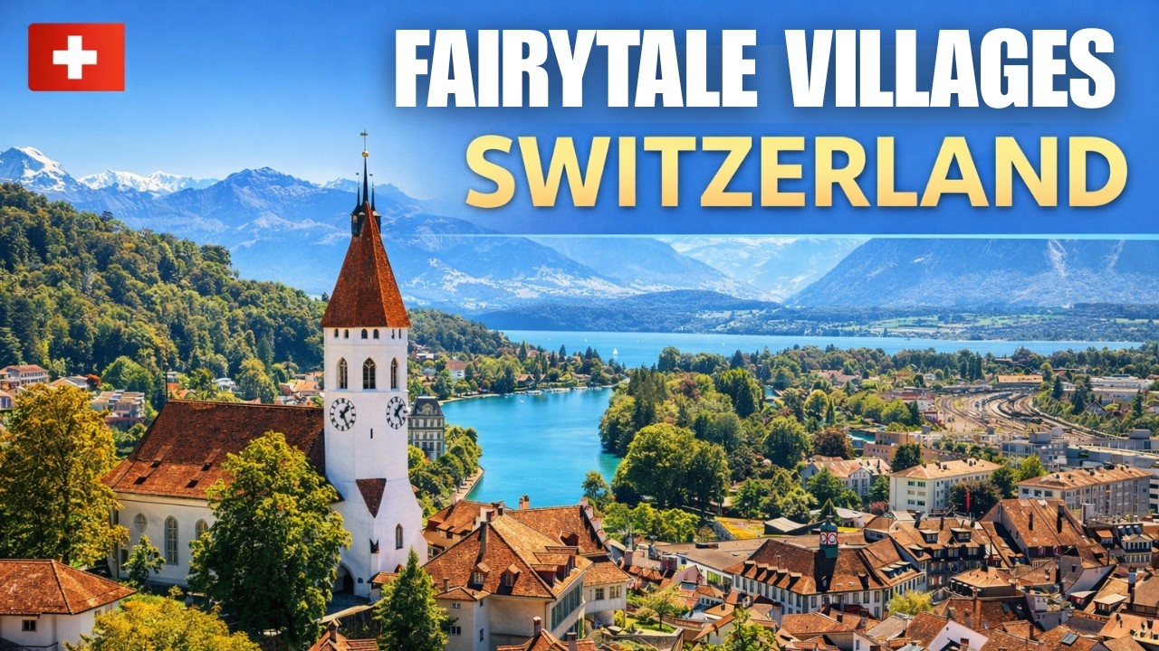 Switzerland’s Most Beautiful Villages in 4K 🇨🇭 | Cinematic Alpine Journey