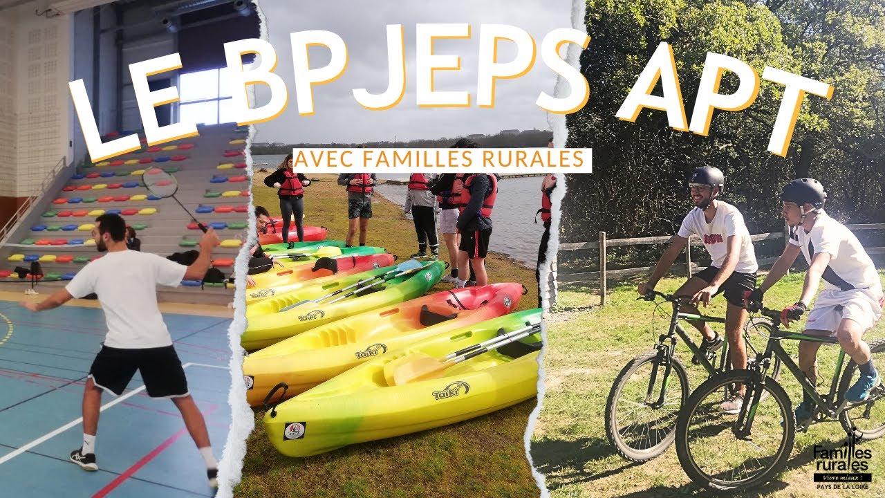 Découvre le BPJEPS APT avec Familles Rurales !