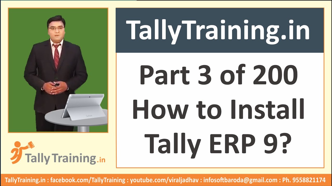 Module 1 | Session 3 | How to Install Tally ERP 9 License Software