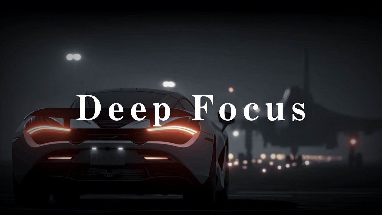 Deep Focus Music - Night Drive Flow State | Work, Study & Coding