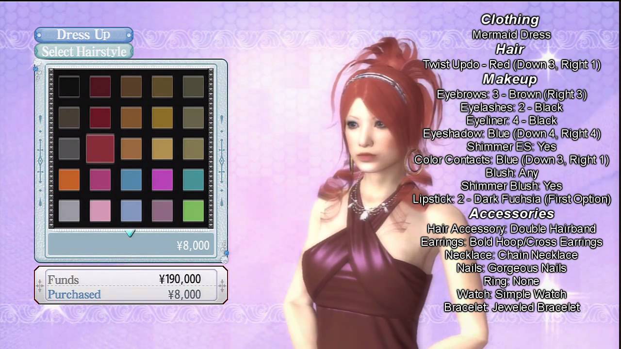 Yakuza 4 - Dating Game: Hostess Outfit Guide