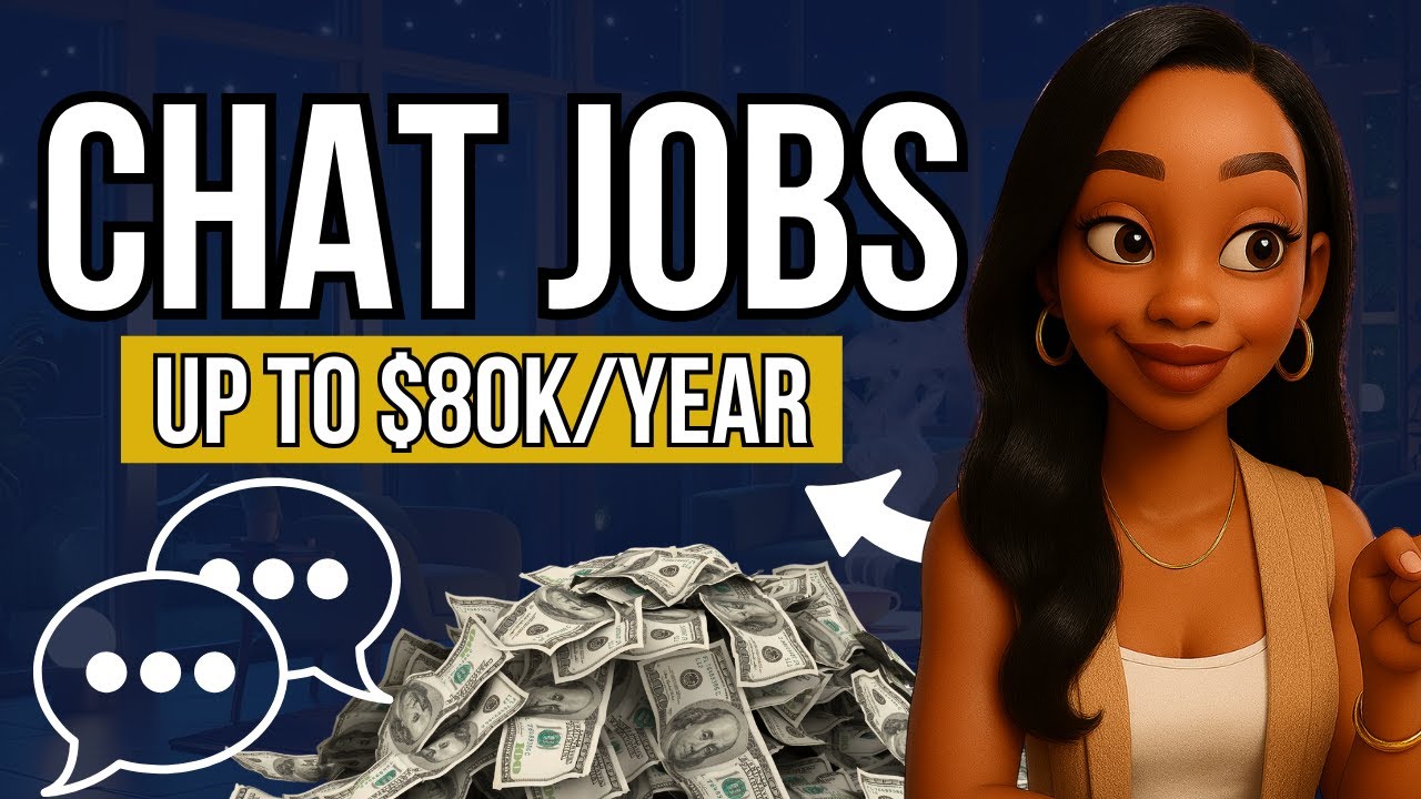4 Online Chat Jobs You Can Do from Home | No Phone Remote WFH 2025