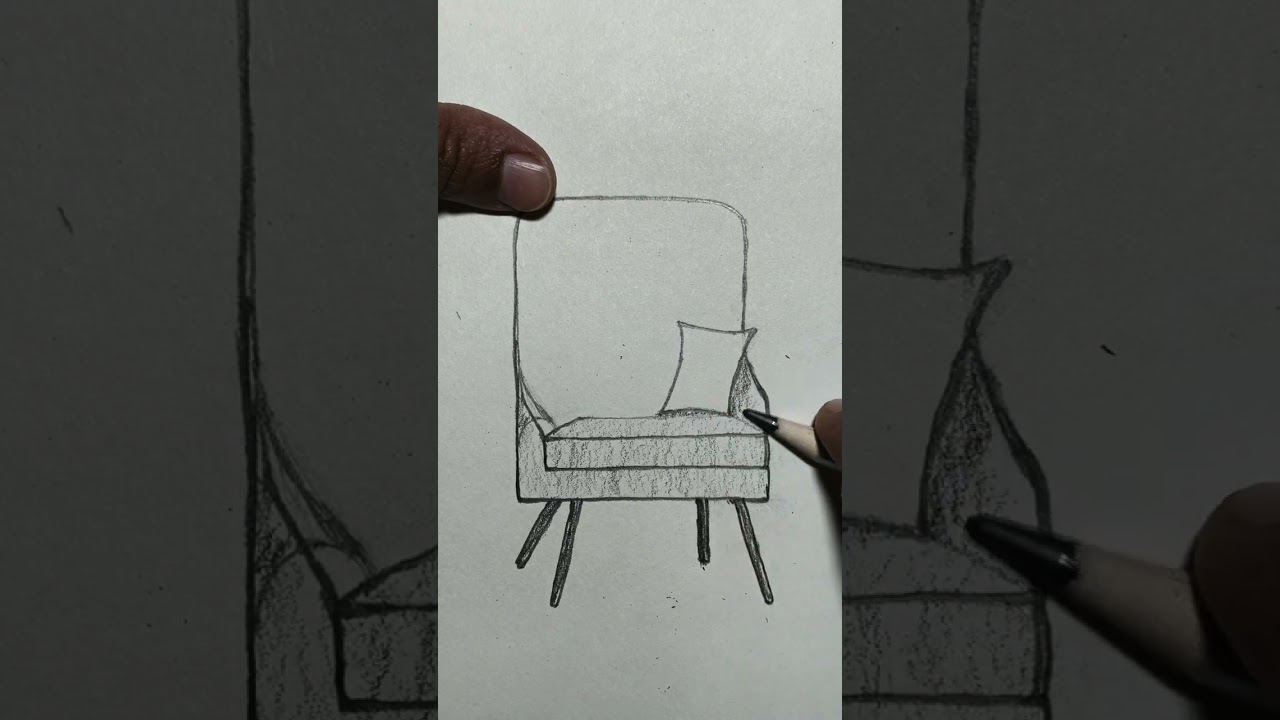 Armchair drawing