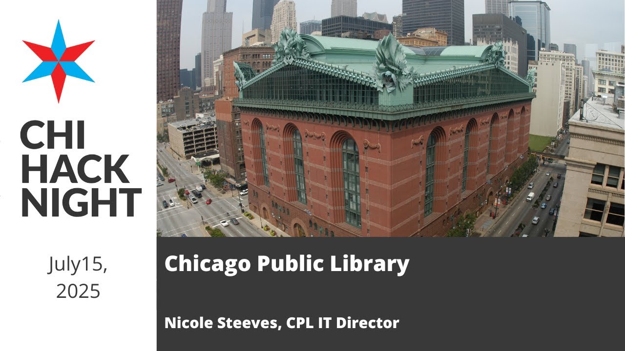 For the Public Good: Technology at Chicago Public Library​