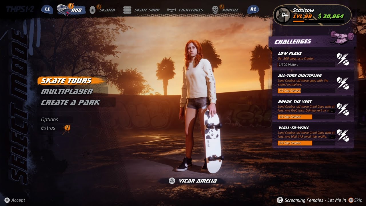 Tony Hawk's Pro Skater 2 Remake 100% Speedrun 11:14