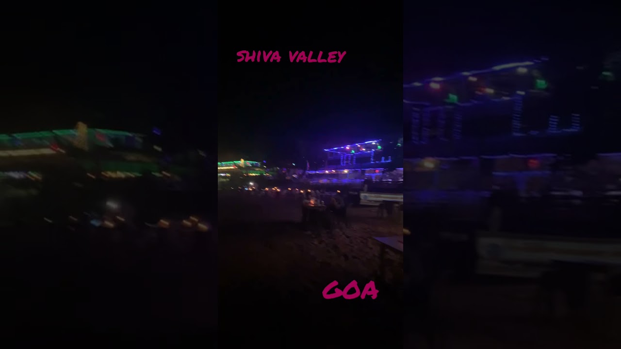 RAVE PARTY AT HIDDEN BEACH | Night life in Goa