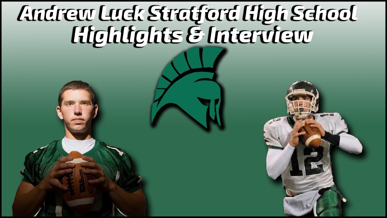 Andrew Luck - High School Highlights/Interview - Sports Stars of Tomorrow
