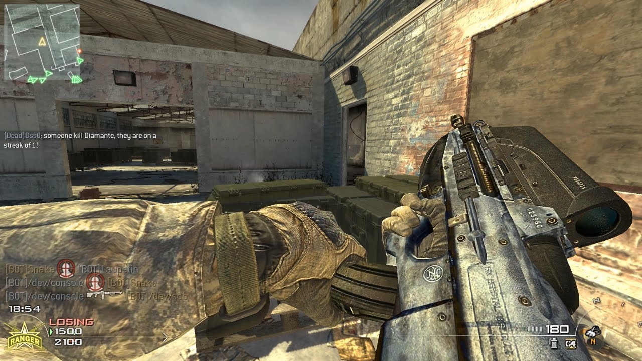 Call of Duty: Modern Warfare 2 (2009) - PC Gameplay (Offline Bots)