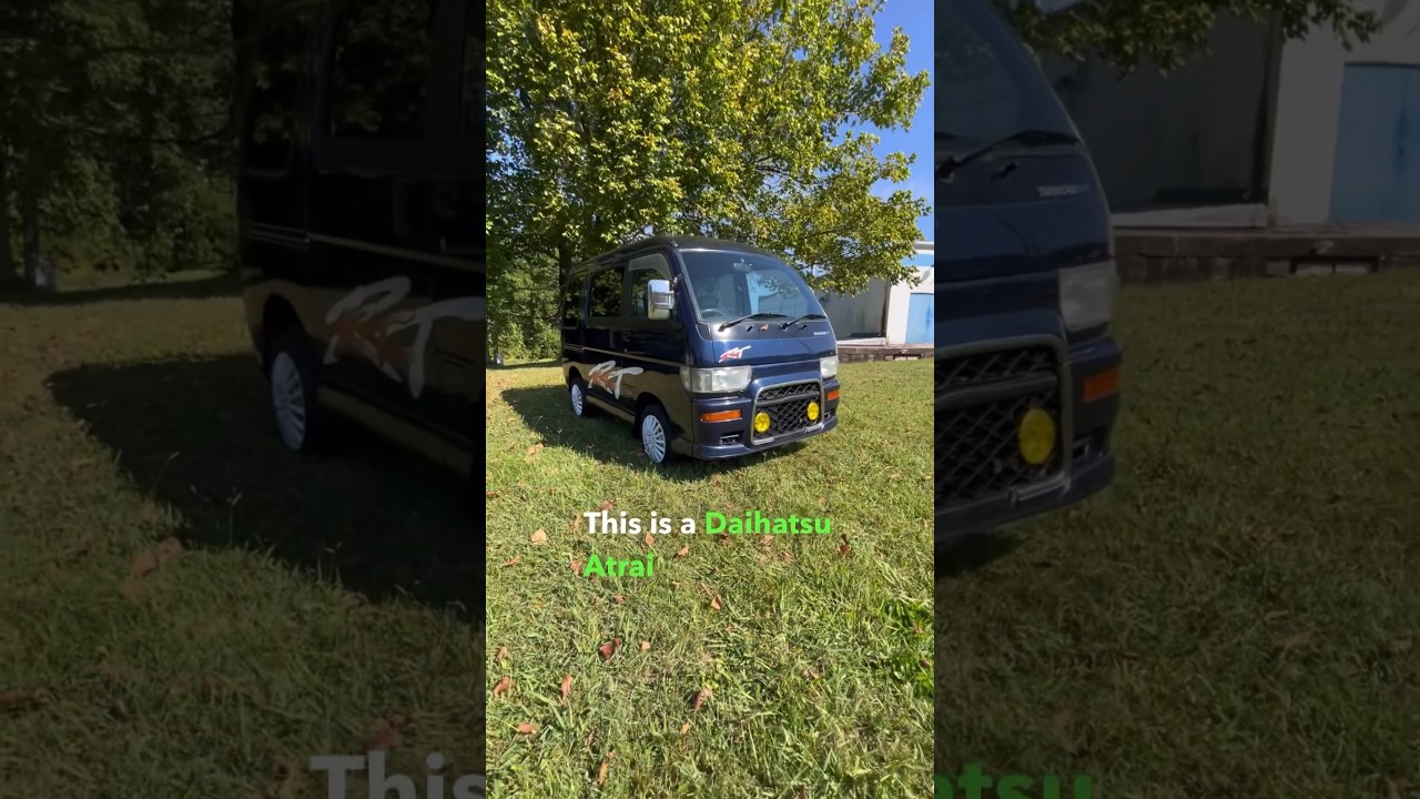 Daihatsu Atrai - RADDEST Kei Van!!! #Shorts