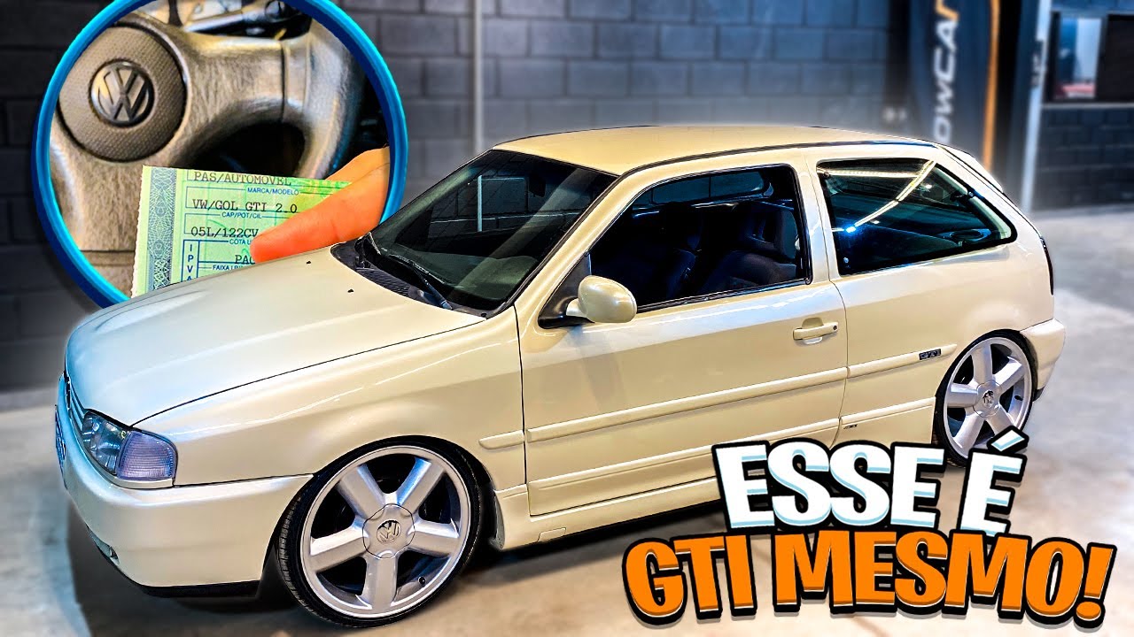 LEVARAM UM GOL GTI TODO RESTAURADO NO LOWCENTER