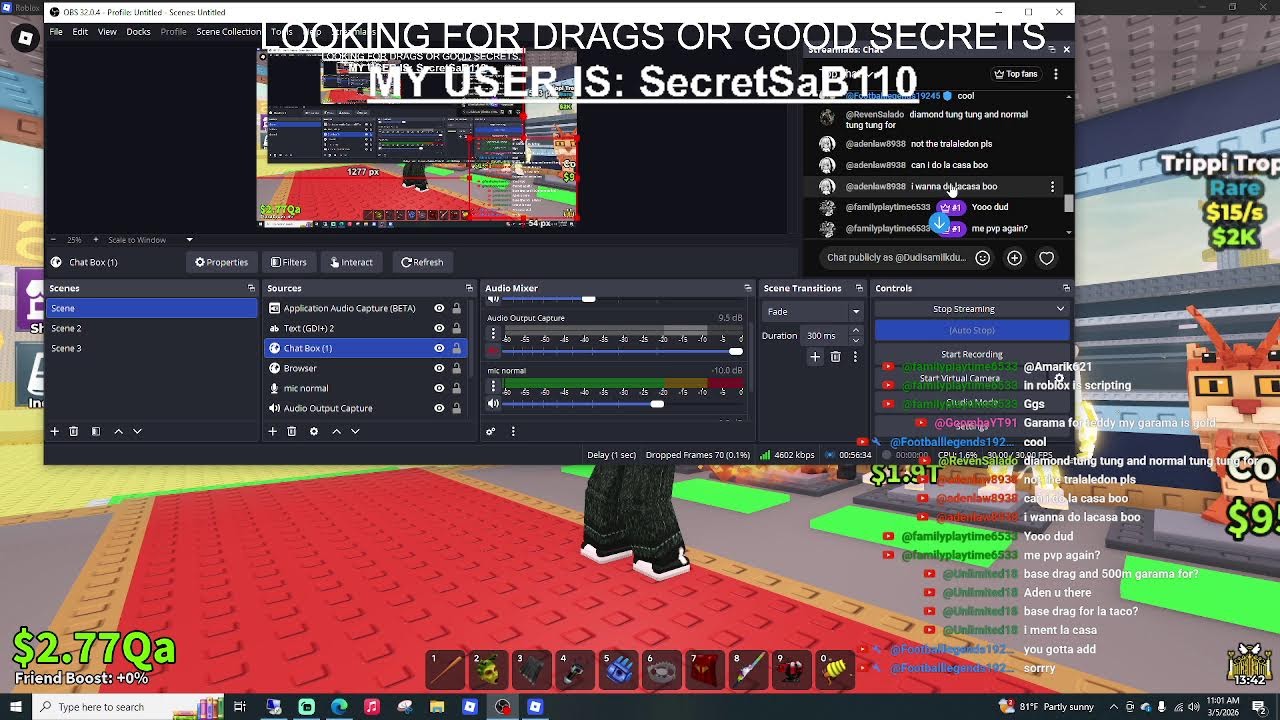 Sab trades and pvps