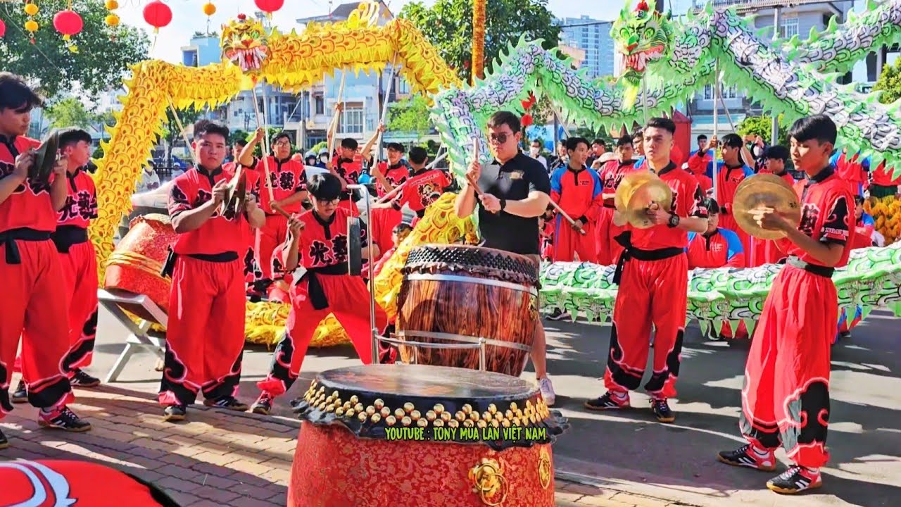 Đánh Trống Múa Lân Cực Hay 2023 LSR Kwong Ngai VN / Lion Dance Drumming / Tony Múa Lân Việt Nam