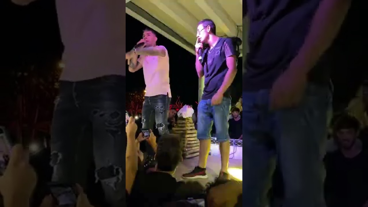 EMIS KILLA FREESTYLE CON UN FAN