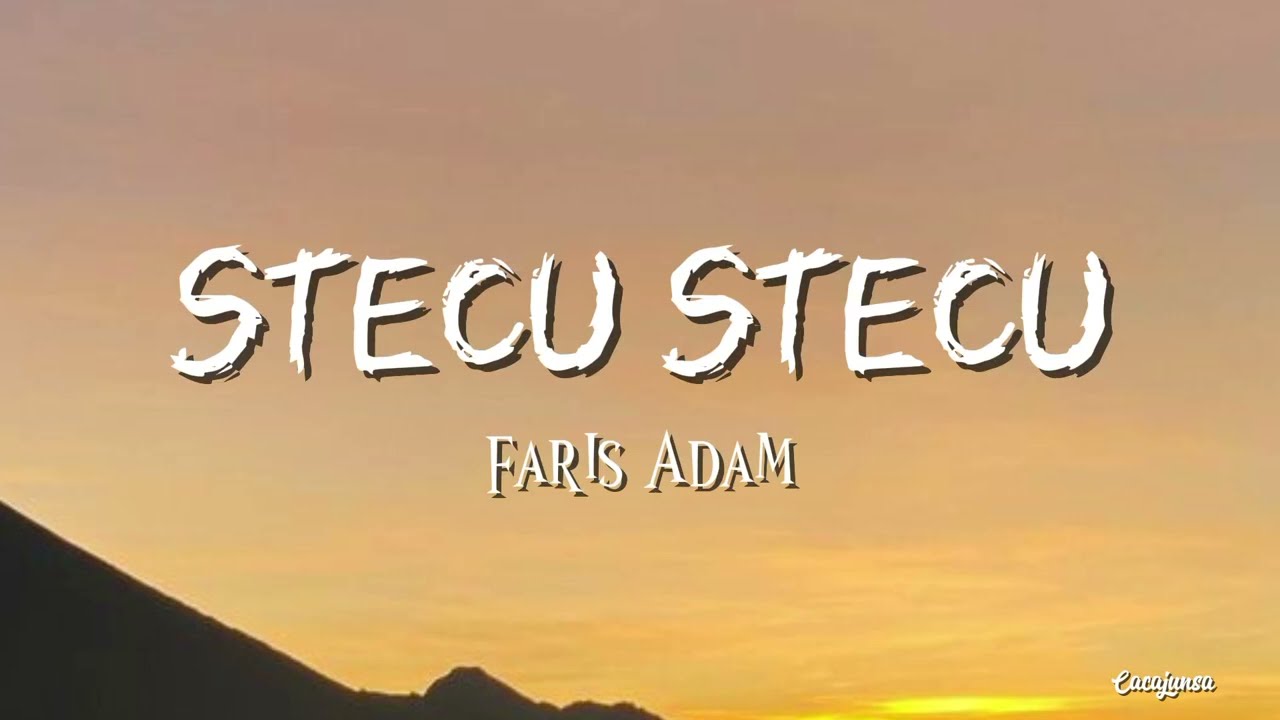 Stecu Stecu - Faris Adam (Lirik)