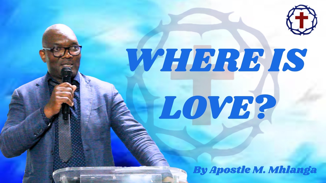 WHERE IS LOVE? - Apostle M. Mhlanga| MFM Sunday Service LIVE
