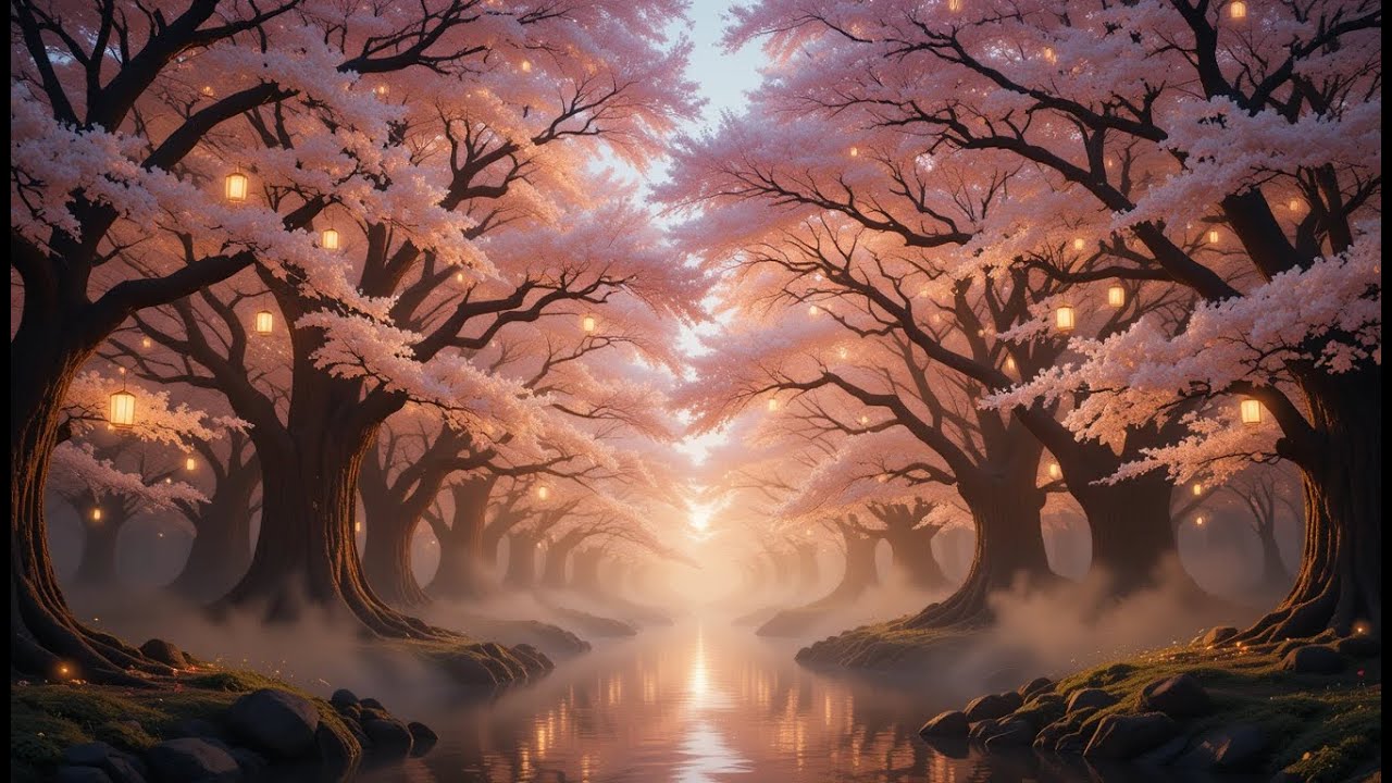 Forest Meditation Healing Music 528Hz 741Hz 396Hz for Serenity and Focus