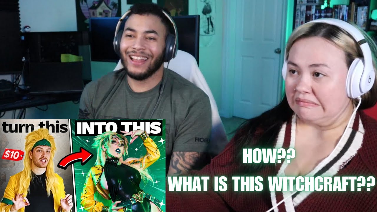 OtakuCouple Reacts to I Gave Pro Cosplayers My $10 Cosplays by CDawgVA (REUPLOAD)