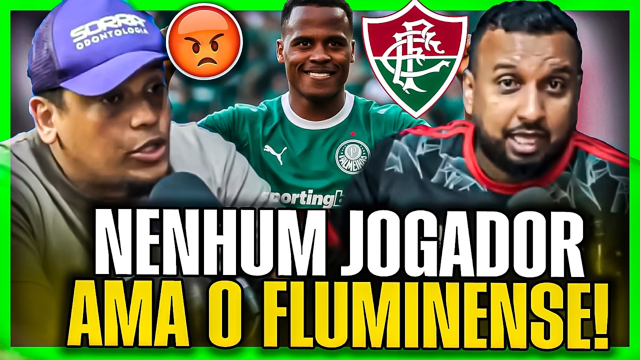 ARIAS COSPE NA CARA DO FLUMINENSE E VAI PARA O PALMEIRAS