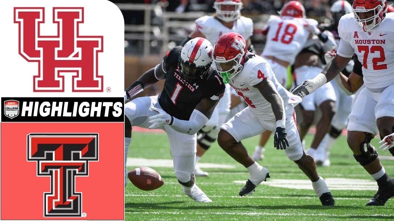 Houston Cougars vs Texas Tech Red Raiders FULL GAME HIGHLIGHTS | College Football 2026 Week 3