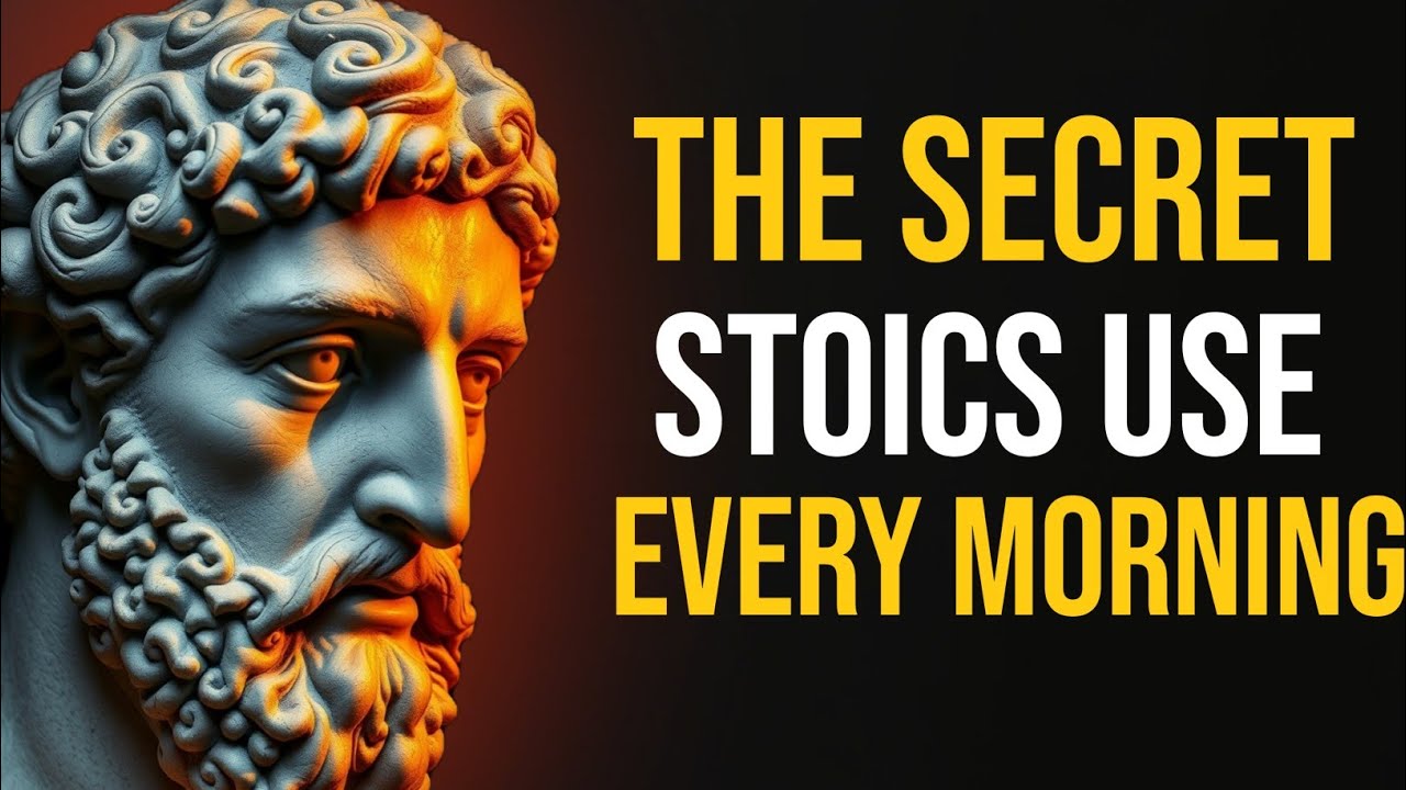 5 Stoic Words to Take Control of Your Mind Every Morning | Stop Losing Your Day