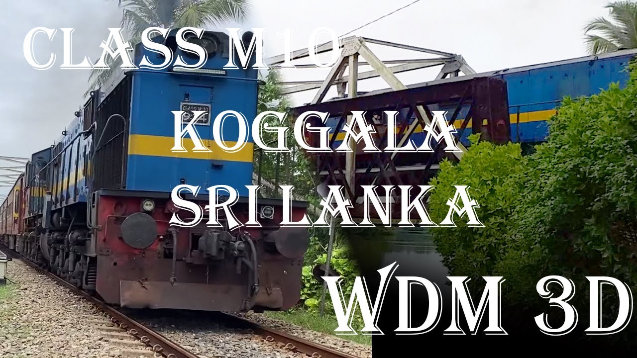 Train No 8050: Maradana-Beliatta Train With WDM-3D | Class M10 914