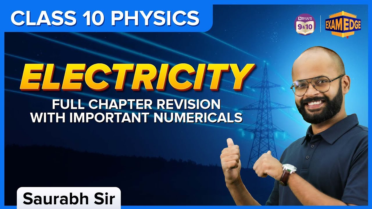 Electricity | Numericals and Important Questions | Class 10 CBSE BOARDS 2024 | BYJU'S Exam Edge