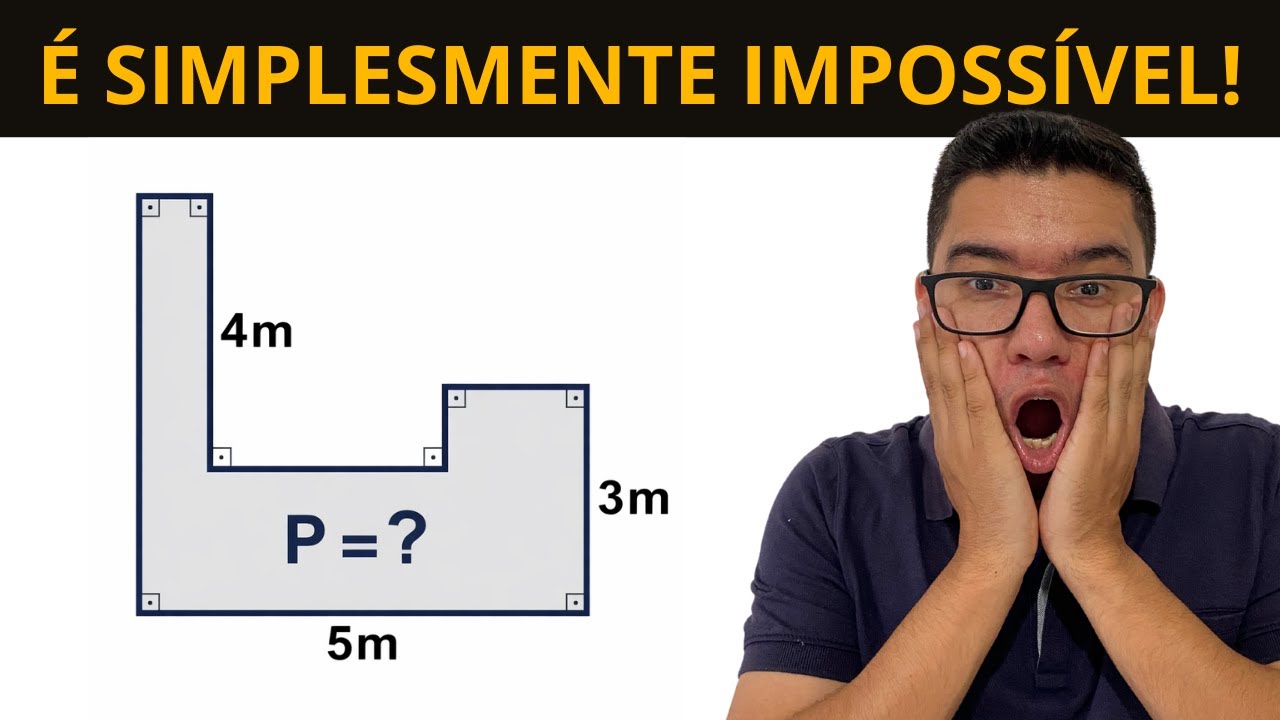 Desafio de Matemática: Qual é o Perímetro Dessa Figura?