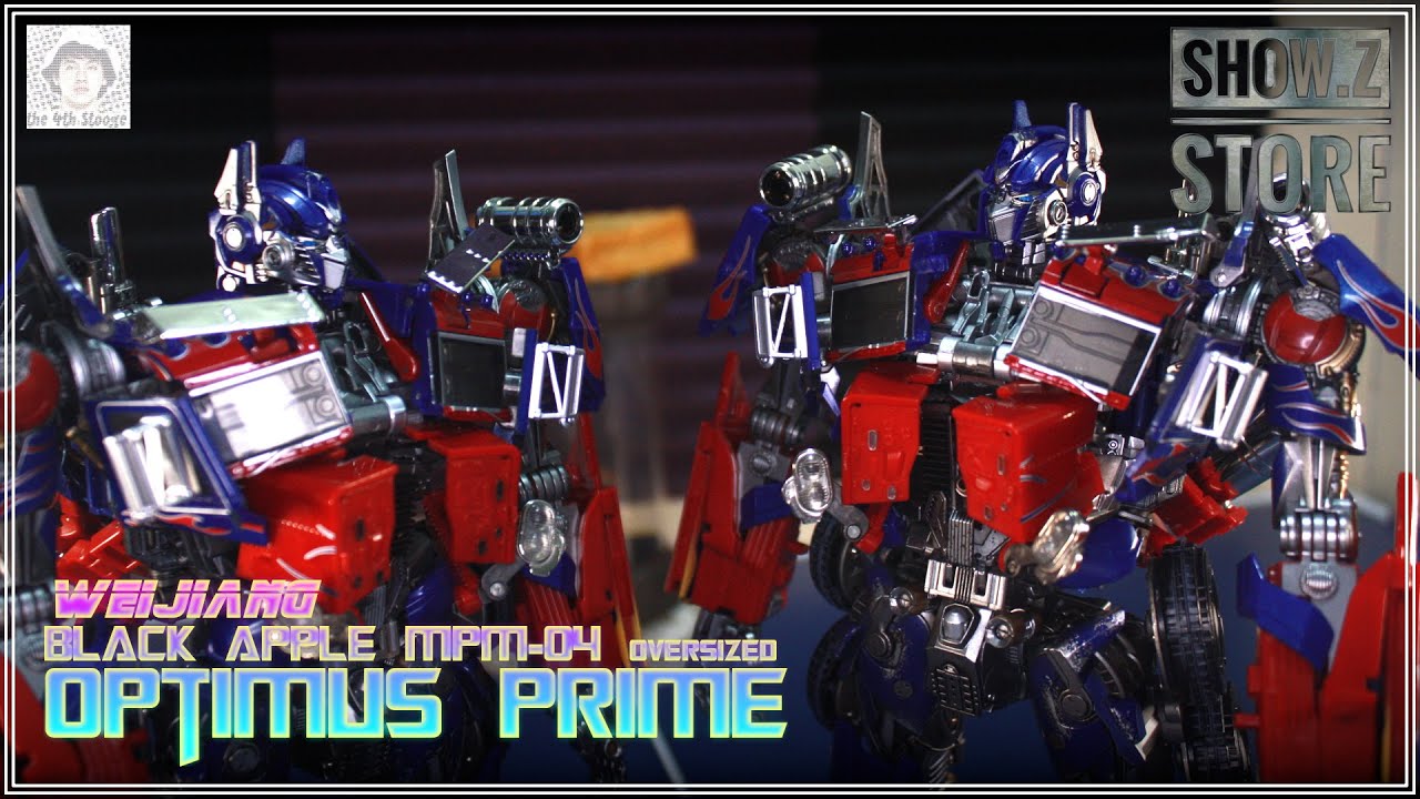 WeiJiang MPM04 Black Apple Optimus Prime Oversized re-issue