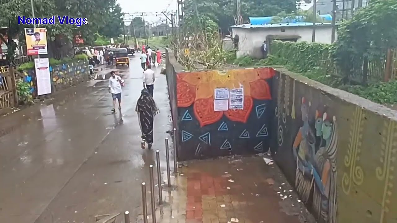 कलवा ठाणे की झोपडपट्टी का जीवन Kalva Slums Life ll Shivaji Talav Walking Tour ll Thane Walking Tour
