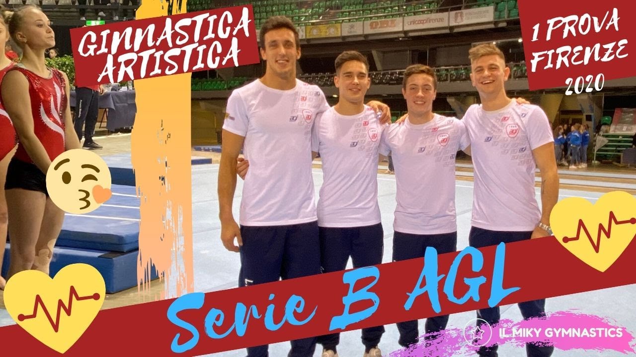 Ginnastica Artistica - Serie B AGL 2020 Firenze + Prova podio Serie A1